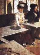In a Cafe, Germain Hilaire Edgard Degas